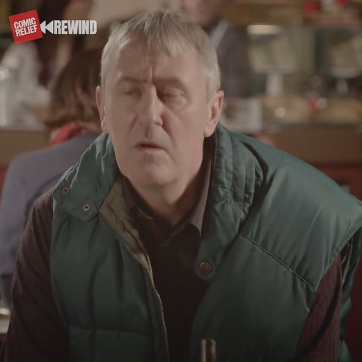 A good model glides and oscillates...Rodney certainly does both. | Comic Relief