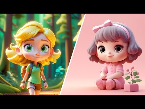 The Magic Garden Adventure of Chirpy and Friends 🐦🌸