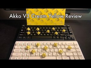 Akko V3 Cream Yellow | Review, Soundtests & Thoughts