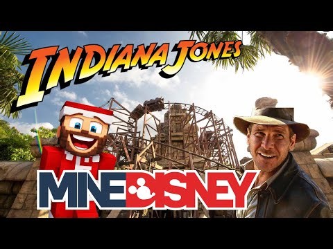 Indiana Jones at Disneyland Paris… Recreated in Minecraft! 🏛️🎢 | On-Ride MineDisney