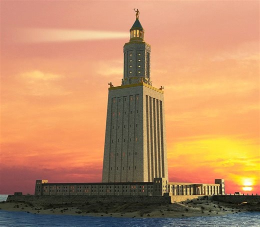 The Lighthouse of Alexandria: An Ancient Greek Engineering Marvel - GreekReporter.com