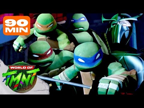 1.5 Hours of the TMNT's Biggest RIVALRIES! | Teenage Mutant Ninja Turtles