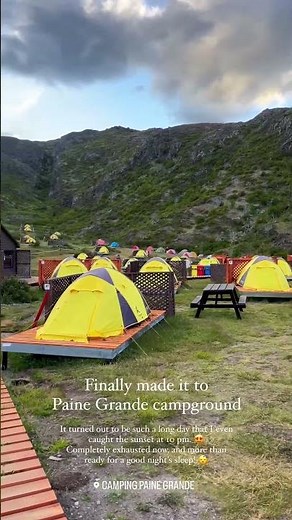 [Day 3] Paine Grande Campground - W Trek, Patagonia