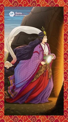Amaterasu. Eight million gods card #Amaterasu