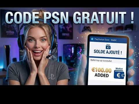 Comment avoir un Code PSN Gratuit en moins de 5 minutes ? (Méthode Rapide)