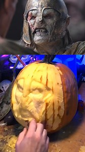 The scariest pumpkin in all of Middle-earth may just be this creation by Dever Customs! #TheRingsOfPower | The Lord of the Rings on Prime