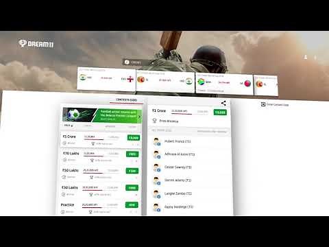 How to play Dream11 on desktop/Website/Dream11
