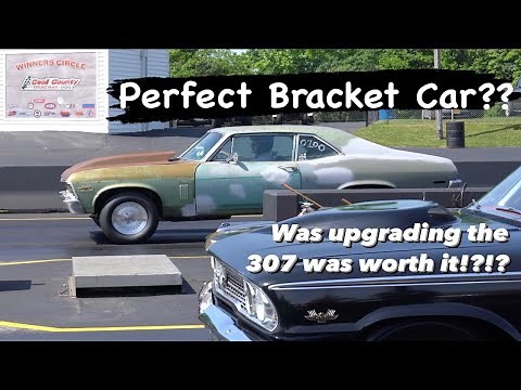 First passes on our "BUILT" 307 Cu SBC!! How Fast is it???