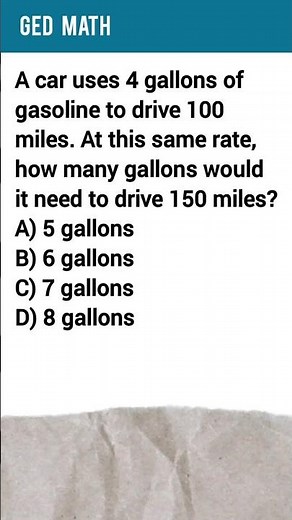 GED math practice question 2025 | GED math practice test 2025