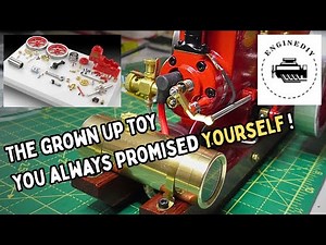 RETROL HM-01 7cc Hit & Miss Engine. A TINKERING mans dream machine.