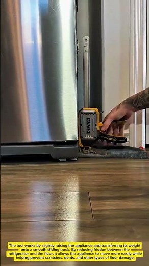 How This Simple Fridge Moving Tool Saves Time and Prevents Floor Damage
