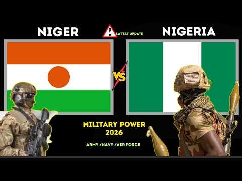 Niger vs Nigeria Military Power Comparison 2026 | Niger vs Nigeria