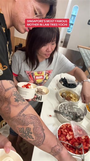 Singapore's Most Famous Mother-in-Law Tries Yochi
