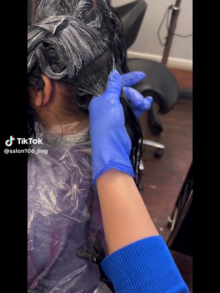 Another hair restyle with Japanese straight H/L with colour #hairtransformation #hairstyle ##Chinese #Chinese hair salon#asianhair #Japanese straightening