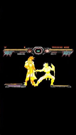 Guilty Gear XX Accent Core Plus Shadow Gold Order Sol 25 Hit Combo