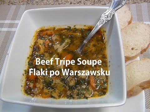 Beef Tripe Soup Polish Flaki Episode #100
