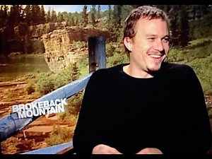 Heath Ledger talks about his character in Brokeback Mountain