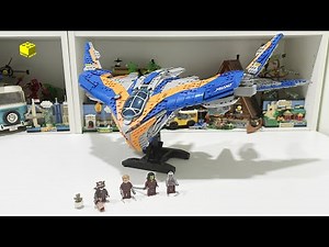 LEGO 76286 GUARDIANS OF THE GALAXY THE MILANO 2024 SPEED BUILD - BRICK BRICKS