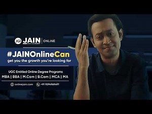 #JAINOnlineCan get you the career growth you're looking for