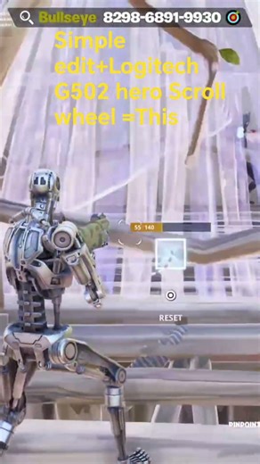 simple edit+Logitech G502 hero Scroll wheel=this #fypシ #fortnite #fortniteclips #gaming