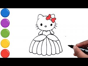 How To Draw A Hello Kitty Step by Step | hello kitty draw |