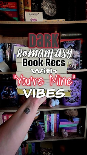 Dark Romantasy Books with "You're Mine" Vibes ❤️‍🔥 #booktok #romantasy #bookrecs