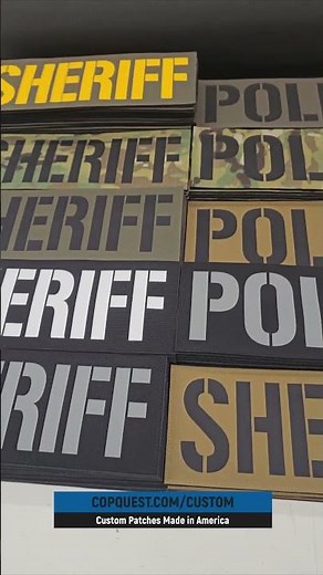 CopQuest Custom Patches #copquest #patch #police #uniform