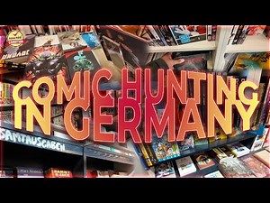 Graphic Novel. Manga and Comic Hunting in Germany! Comic Book Stores Walkthrough