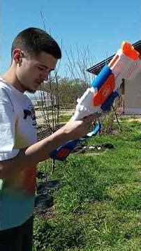 Nerf N-Series Strikeback firing test #nerf #review #shotgunking