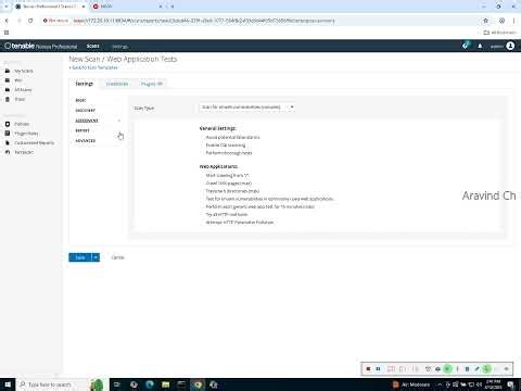 Lesson 164 how to configure web application scanning in nessus