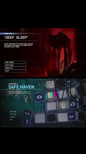 Poppy Playtime 3 And 4 : Main Menu Comparisons