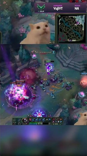 shaco support turns teamfight around #leagueoflegends