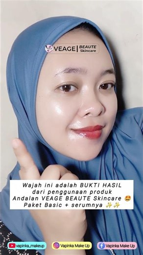 glowing #skincarebpom #veagebeauteskincare #vapinkamakeup