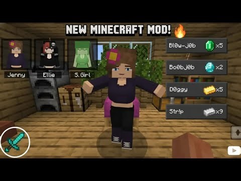 😍JENNY REMAKE V2 ADDON FOR MINECRAFT 1.21+ | JENNY 2 MOD FOR MINECRAFT 1.21.22+✨