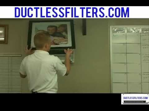 LG Art Cool Mini Split Air Filter Cleaning - DuctlessFilters.com