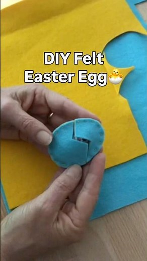 DIY Felt Easter Egg Sewing Project