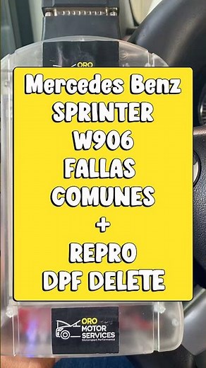 Mercedes Sprinter W906 2.1L (2014-2019) DPF Delete + EGR 🚫 via Remap + Exhaust. #sprinter