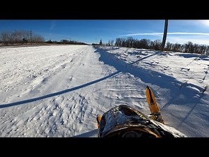 MXZ 800 Ditch Banging RAW TWIN PIPE ACTION******