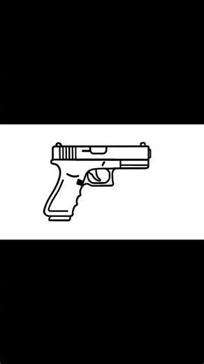 How to draw a Glock 17
