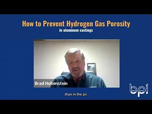 How to Identify & Prevent HYDROGEN GAS POROSITY (casting defect 6 of 6)