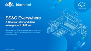 SS&C Everywhere: harnessing the power, insights and visualization of data for better outcomes.