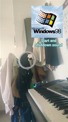 Windows 98 start and shutdown sound #keyboard #evaluation of windows