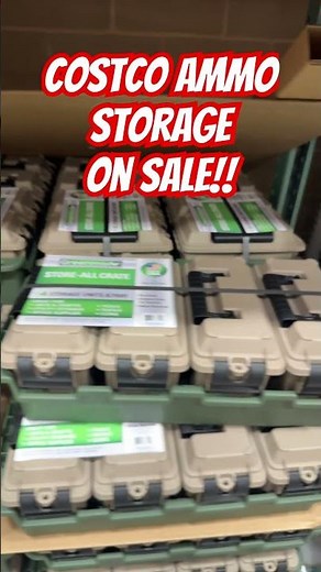 Check out this amazing deal on ammo storage at Costco!
