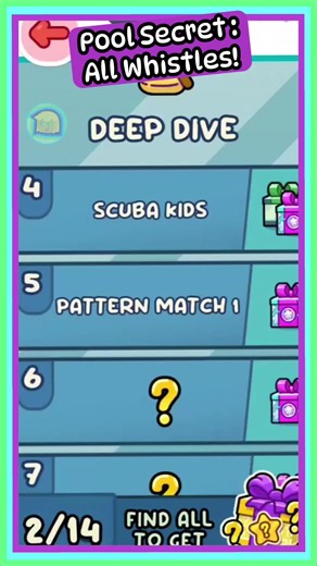 Pool Secret 3: All Whistles! 💚 #avatarworld