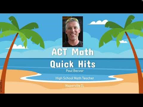 ACT Math Practice Test 2.12 (Two way Table)