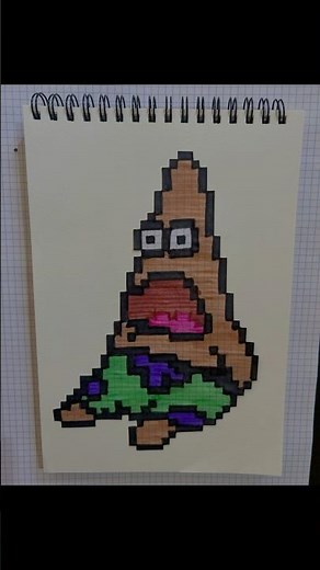 Pixel Art Patrick Star