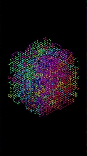 Pipes #screensaver #windows #3d #animation