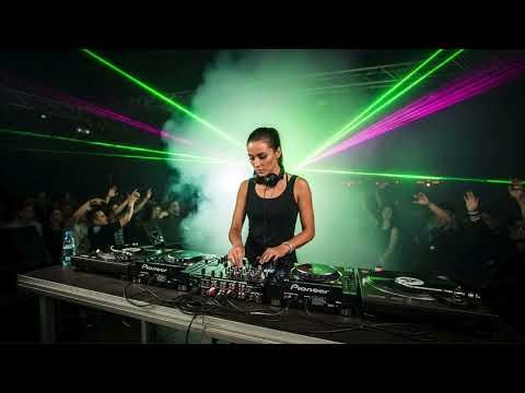 Best EDM Club Party 🔊 Female DJ with Cinematic Laser Lights