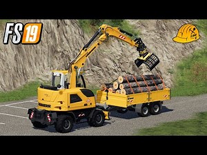 FS19 WORK IN THE FOREST WITH 914 COMPACT TP PIERROT MAP FARMING SIMULATOR 19 MODS