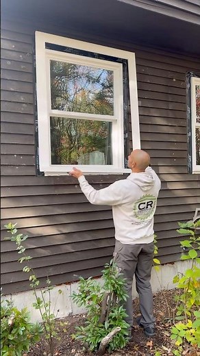 Gluing up these 1 piece window trims with InstantBond glue. #construction #ad #remodel #diy
